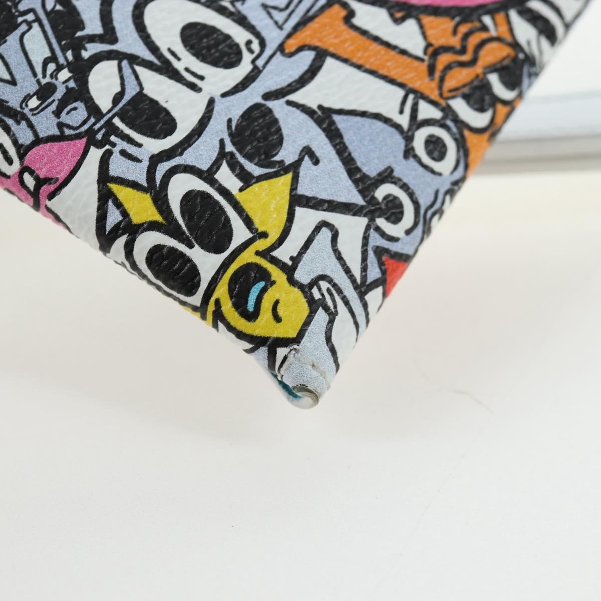 Louis Vuitton Trio Envelope Pouch Set Limited Edition Monogram Comics Canvas, Multicolour, Canvas, Clutch