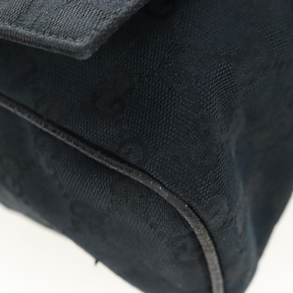 Gucci Shoulder Canvas, Black, Canvas, Shoulder Bag