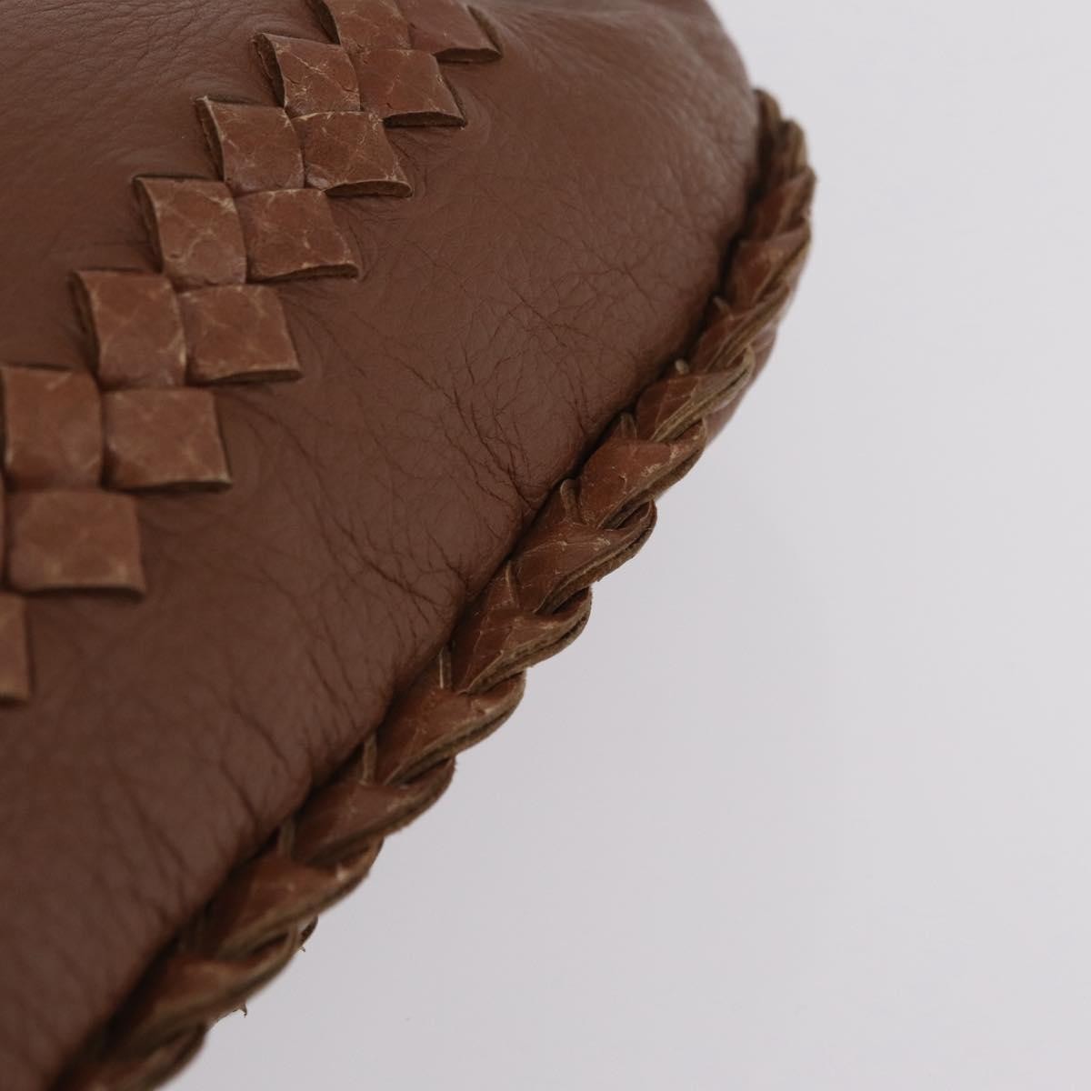 Bottega Veneta Veneta Hobo Intrecciato Nappa, Brown, Leather, Shoulder Bag