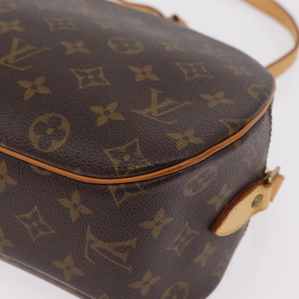 Louis Vuitton Blois Monogram Canvas, Brown, Canvas, Handbag