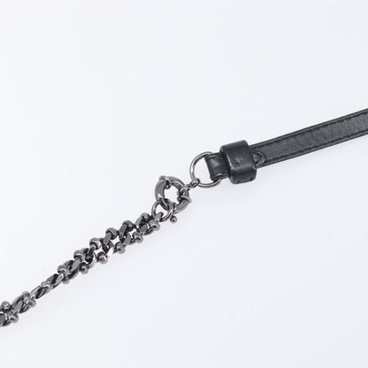 Christian Louboutin Loubiposh Clutch Spiked Patent, Black, Patent Leather, Clutch