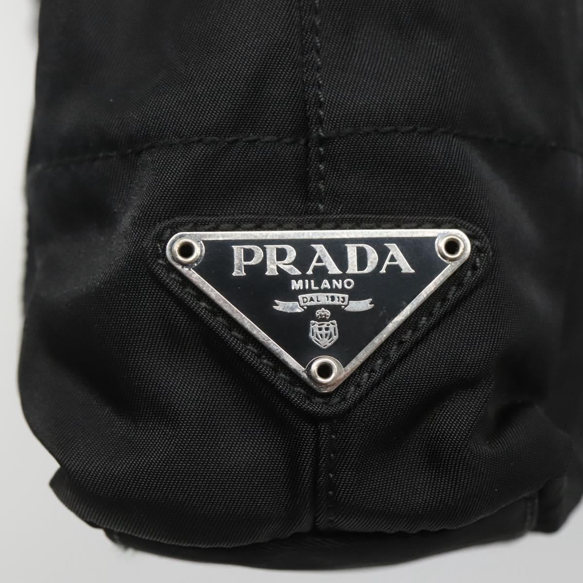 Prada Vintage Tessuto, Black, Nylon, Handbag