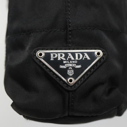 Prada Vintage Tessuto, Black, Nylon, Handbag
