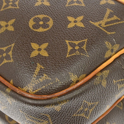 Louis Vuitton Reporter Monogram Canvas, Brown, Canvas, Shoulder Bag