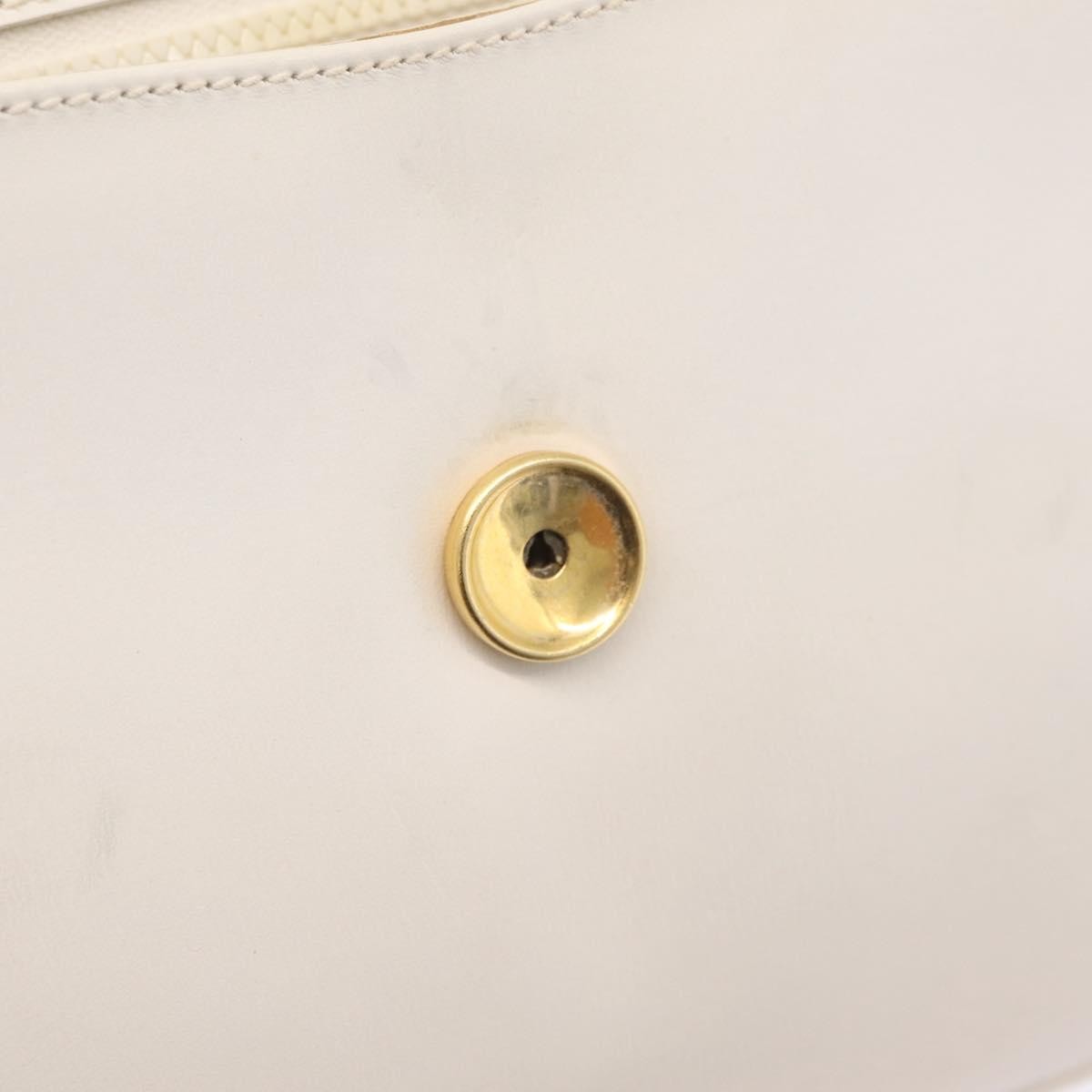 Gucci Shoulder Leather, White, Leather, Shoulder Bag