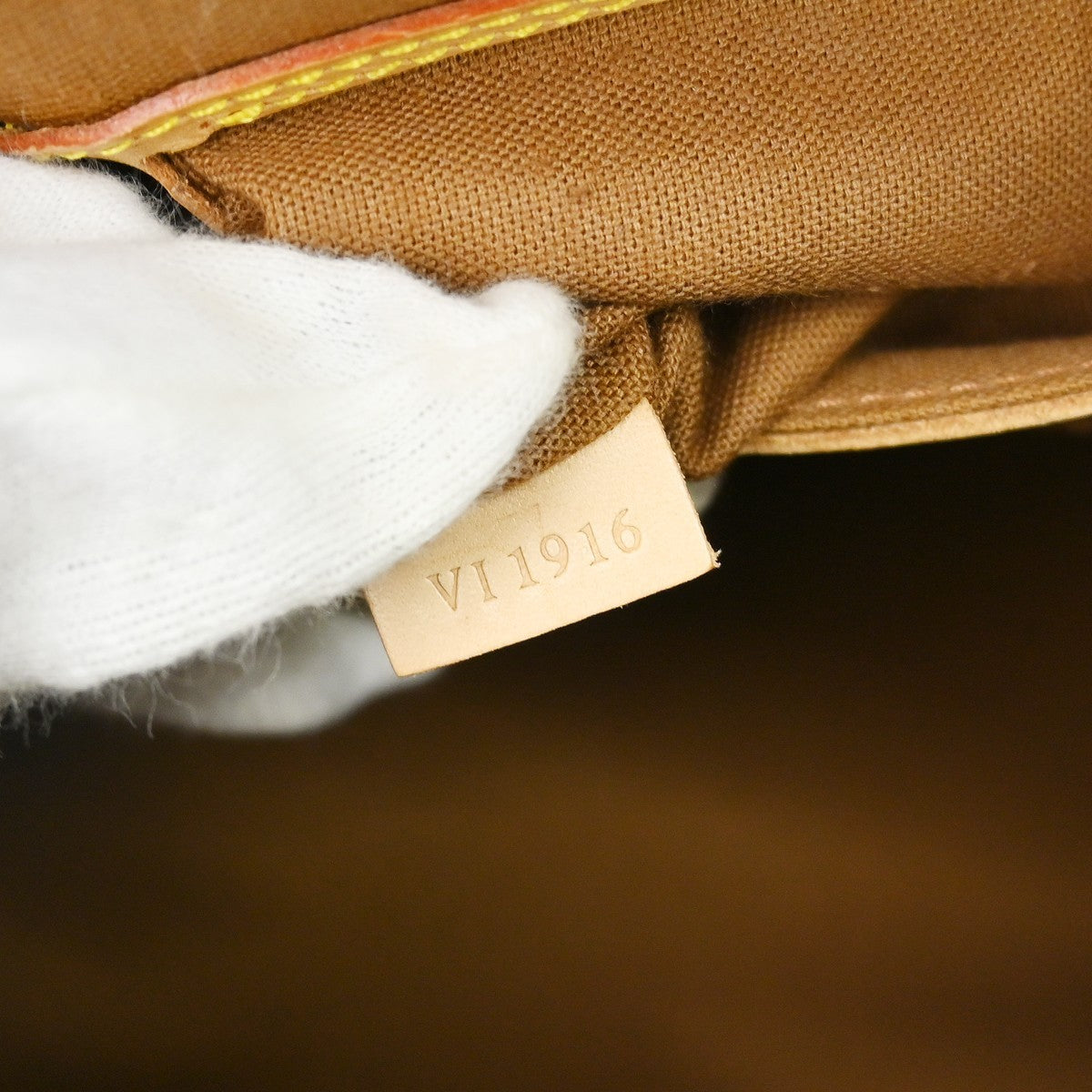Louis Vuitton Alma Monogram, Brown, Canvas, Handbag