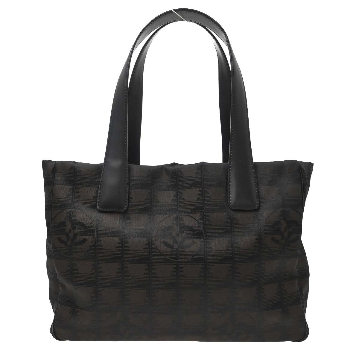 Chanel Travel Line Nylon, Brown, Nylon, Tote Bag