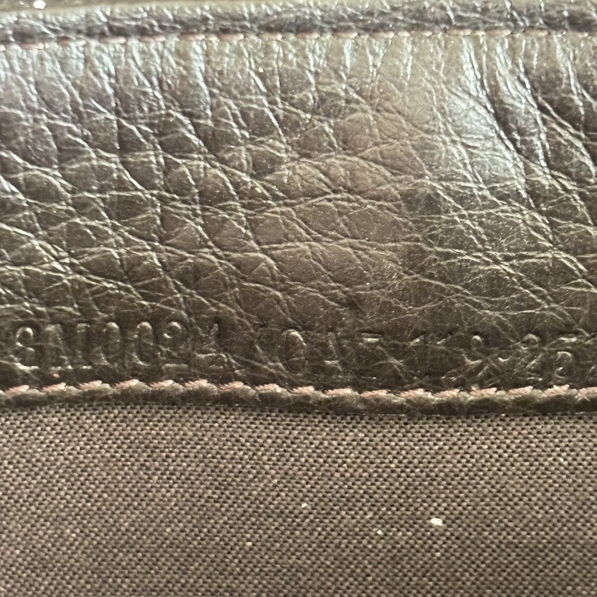 Fendi Zip Around Zucca Coated Canvas, Brown, Leather, Wallet