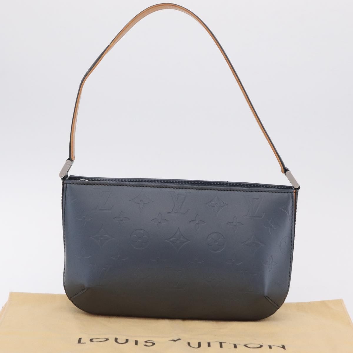 Louis Vuitton Mat Fowler Monogram Vernis, Navy, Canvas, Handbag