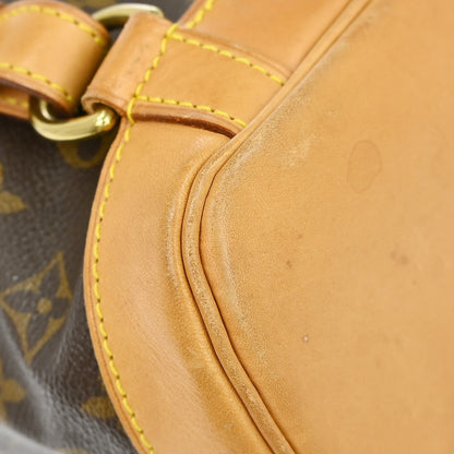 Louis Vuitton Vintage Montsouris Monogram Canvas, Brown, Canvas, Backpack