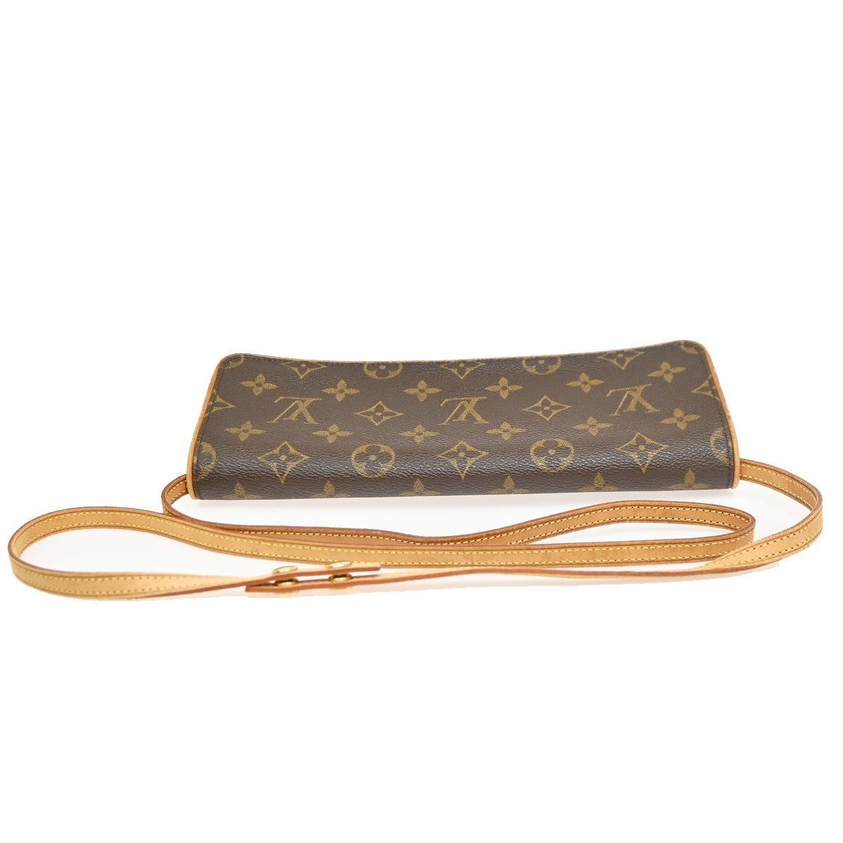 Louis Vuitton Twin Monogram Canvas, Brown, Canvas, Clutch
