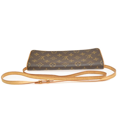 Louis Vuitton Twin Monogram Canvas, Brown, Canvas, Clutch
