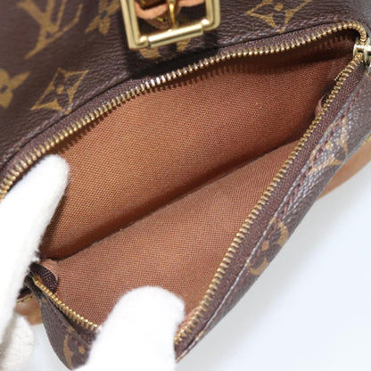 Louis Vuitton Vintage Montsouris Monogram Canvas, Brown, Canvas, Backpack