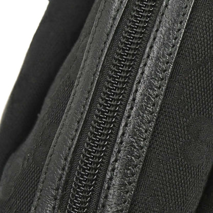 Gucci Zip Around Bowling GG Canvas, Black, Canvas, Handbag
