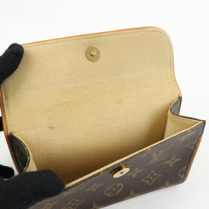 Louis Vuitton Florentine Waist Monogram Canvas, Brown, Canvas, Handbag