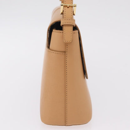 Burberry Shoulder Bag Leather, Beige, Leather, Shoulder Bag