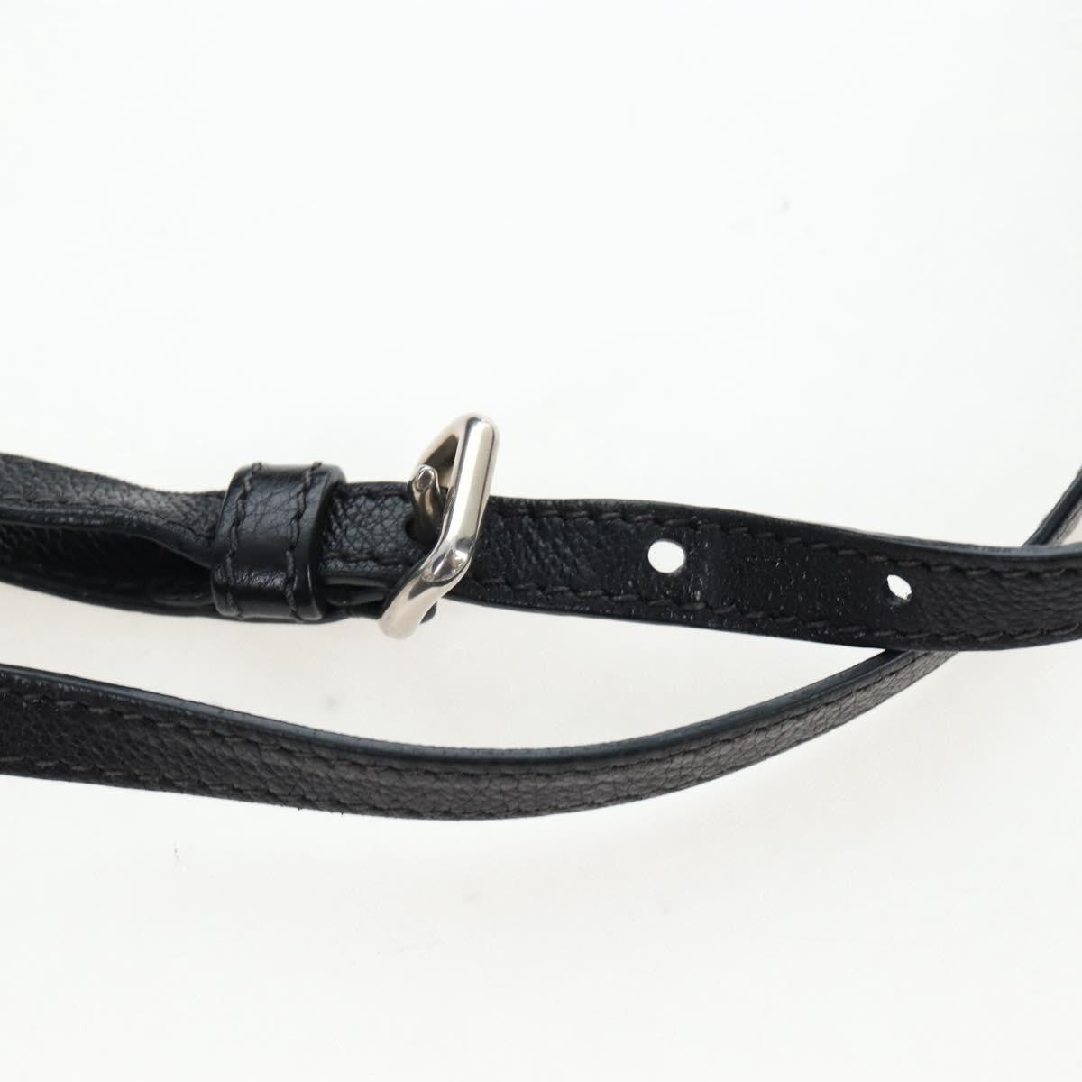 Prada Etiquette Flap Studded Glace Calfskin, Black, Leather, Handbag