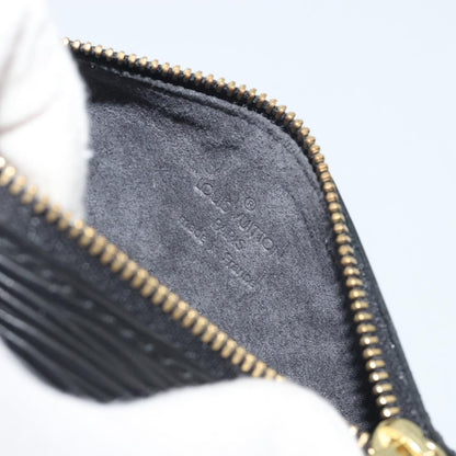 Louis Vuitton Soufflot Pochette Epi Leather, Black, Leather, Clutch