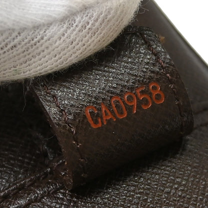 Louis Vuitton Trousse Toilette Damier Canvas, Brown, Canvas, Clutch