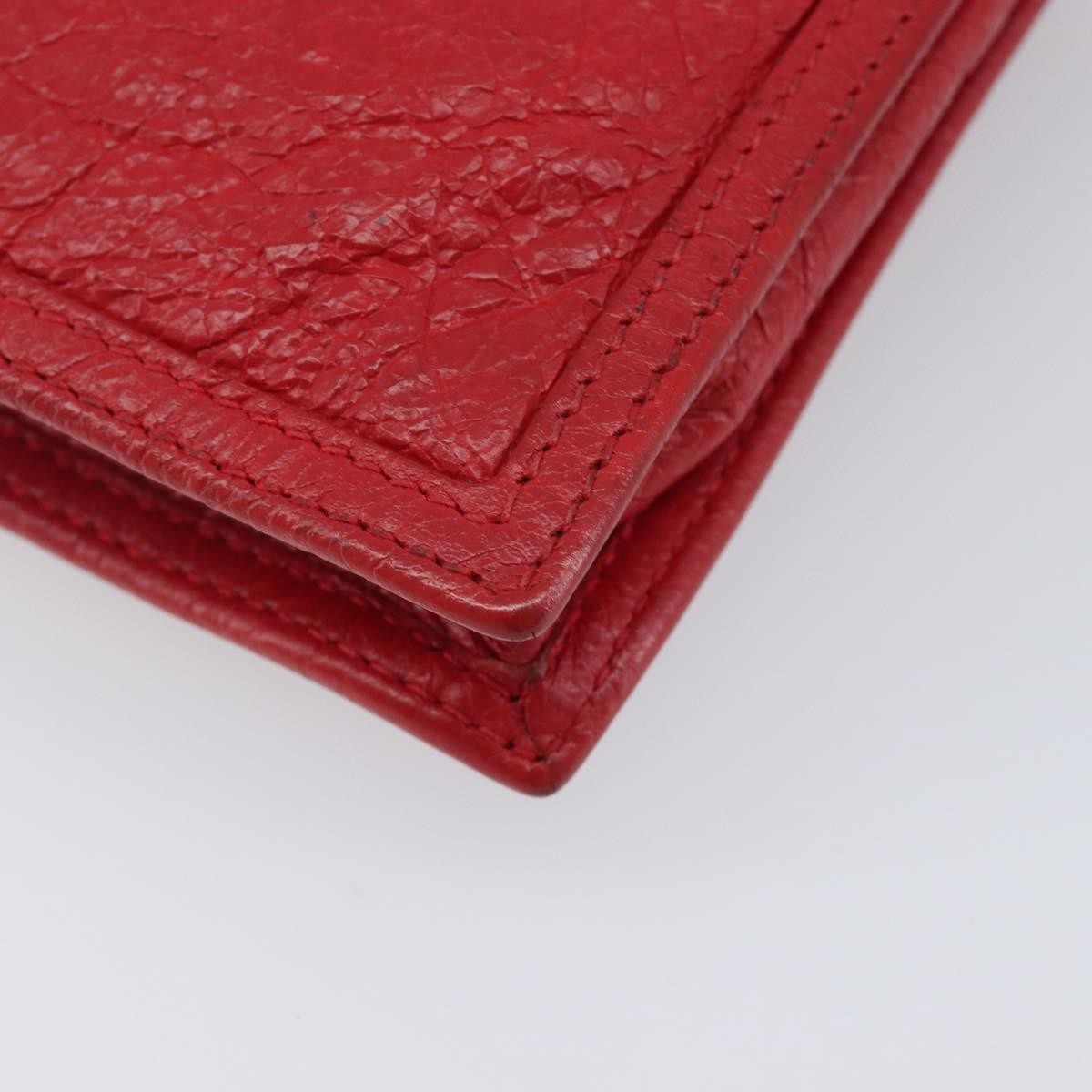 Balenciaga Explorer Leather, Red, Leather, Crossbody Bag
