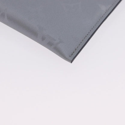 Louis Vuitton Alpha Pouch Limited Edition Monogram Satellite Canvas, Silver, Canvas, Clutch