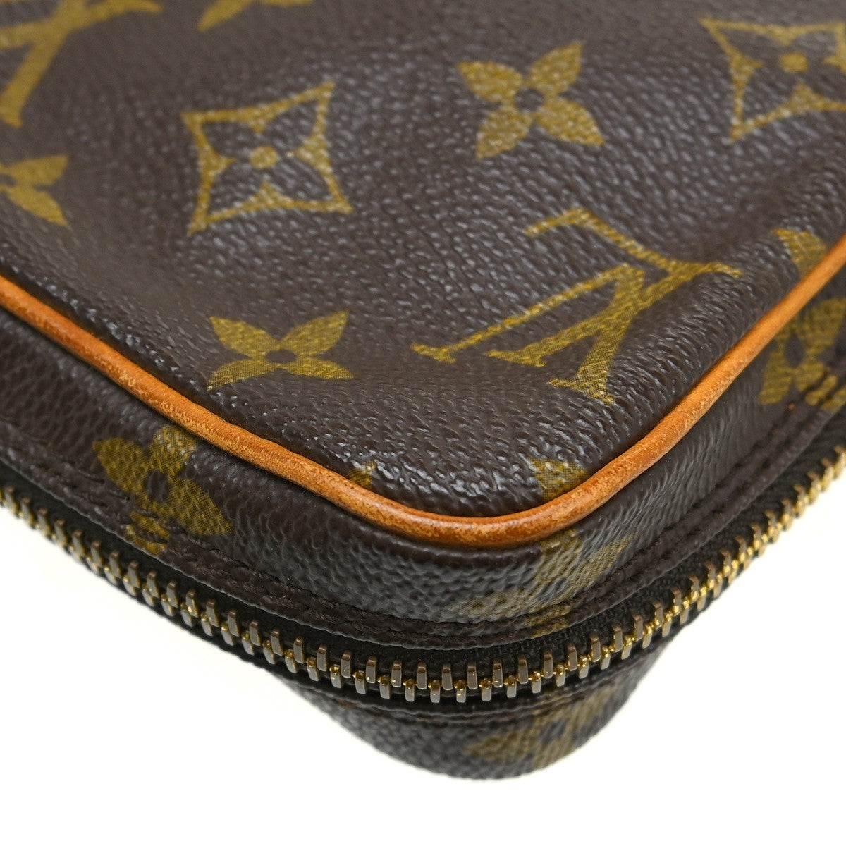Louis Vuitton Danube Monogram Canvas, Brown, Canvas, Shoulder Bag
