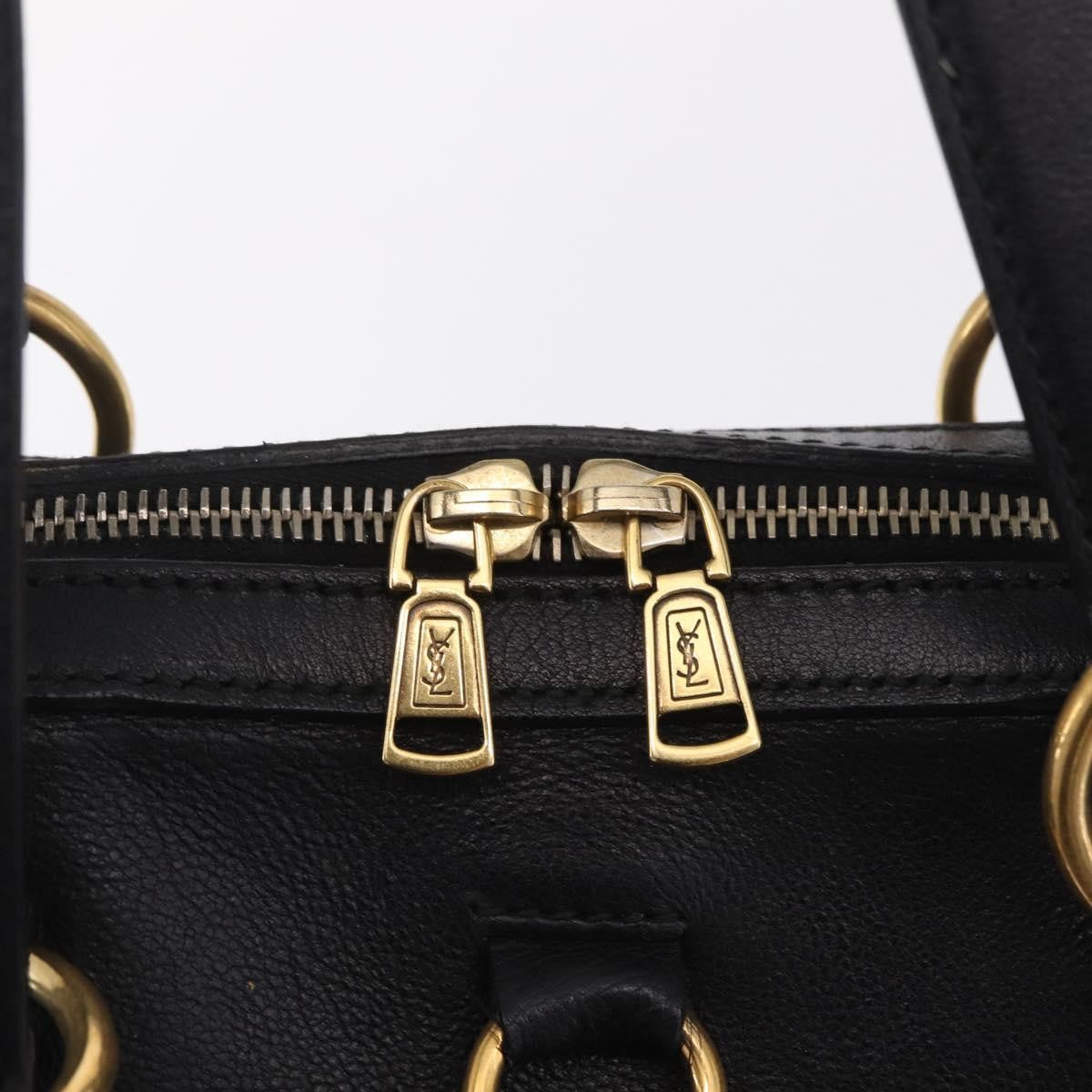 Saint Laurent Muse Leather, Black, Leather, Shoulder Bag