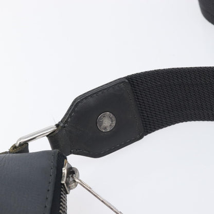 Louis Vuitton Shawnee Pochette Utah Leather, Gray, Leather, Clutch