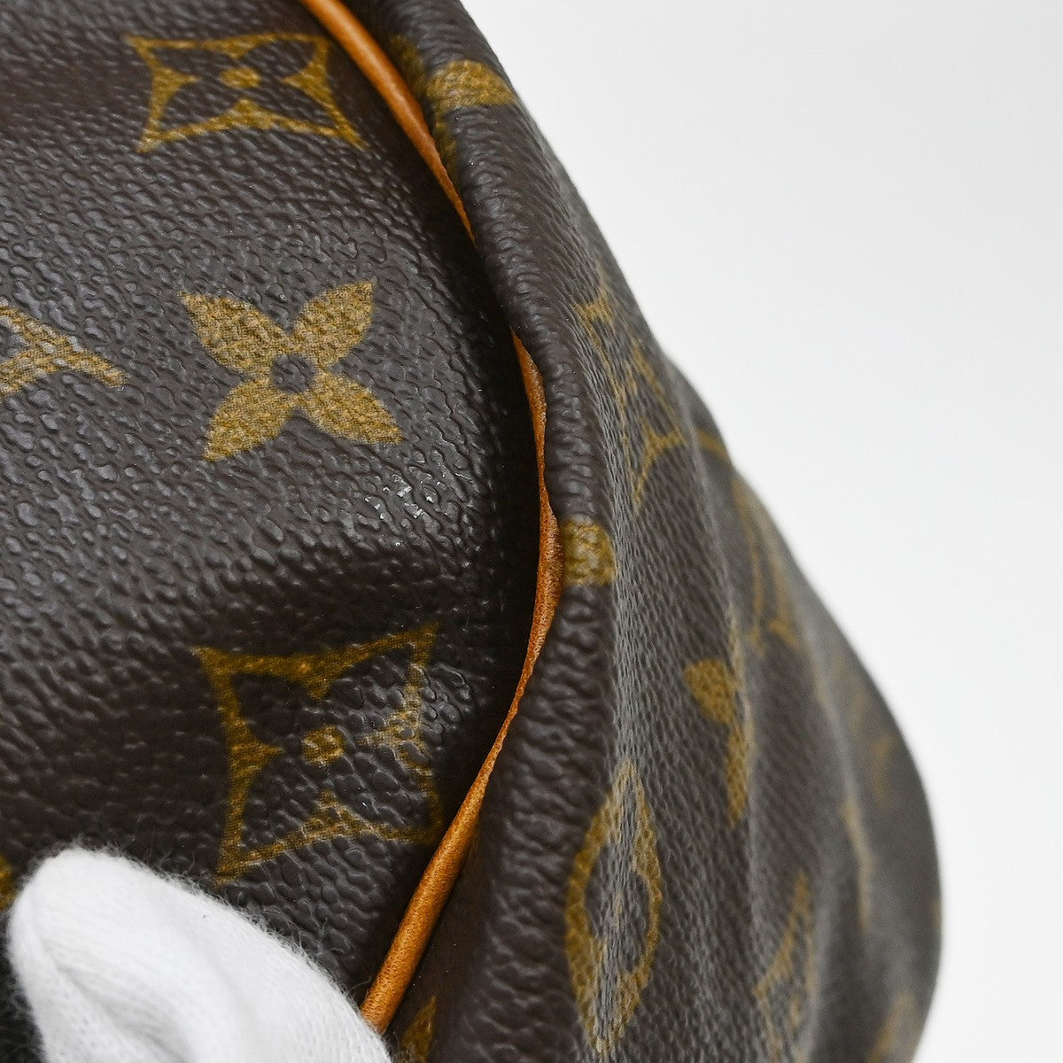 Louis Vuitton Saumur Monogram Canvas, Brown, Canvas, Handbag