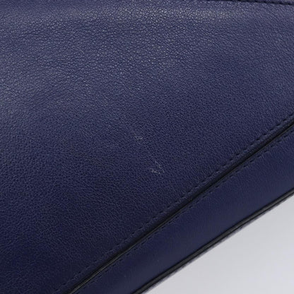 Loewe Puzzle Clutch Leather, Navy, Leather, Clutch