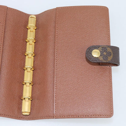 Louis Vuitton Agenda Cover Monogram Canvas, Brown, Canvas, Wallet