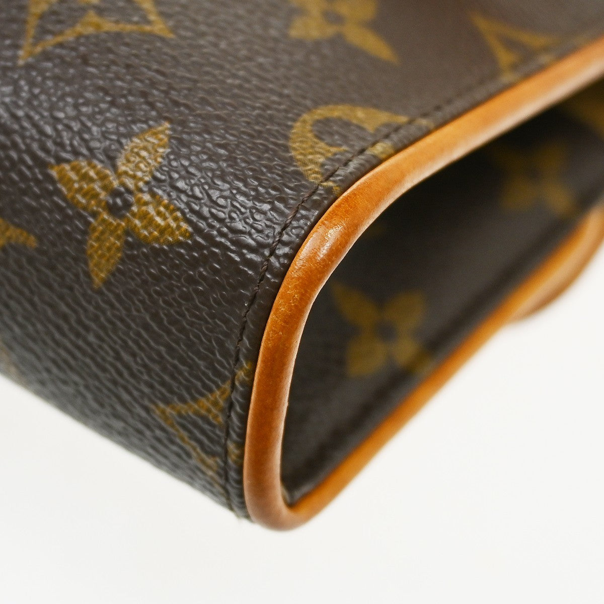 Louis Vuitton Florentine Monogram, Brown, Canvas, Clutch