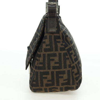 Fendi Mama Forever Zucca Canvas, Brown, Canvas, Handbag