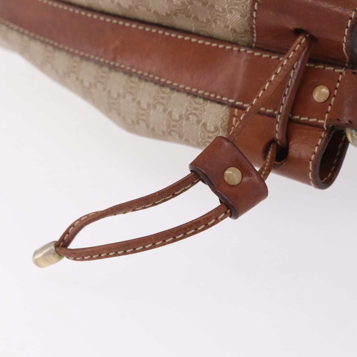 Celine Macadam Shoulder Canvas, Multicolour, Canvas, Crossbody Bag
