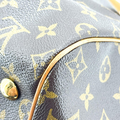 Louis Vuitton Tivoli Monogram Canvas, Brown, Canvas, Handbag