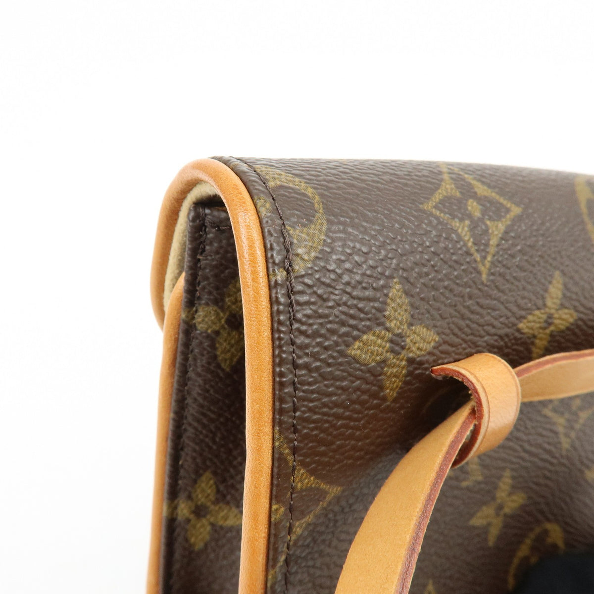 Louis Vuitton Florentine Waist Monogram Canvas, Brown, Canvas, Handbag