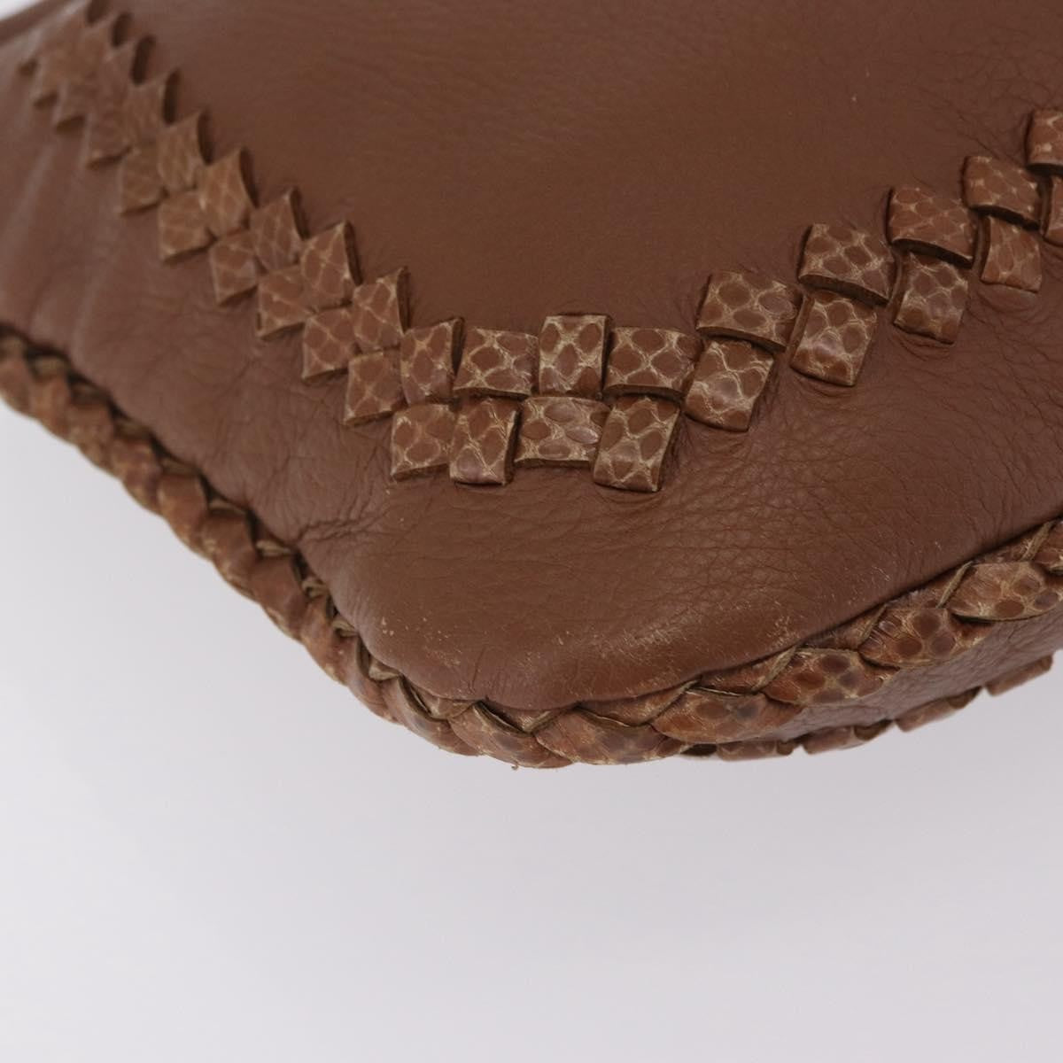 Bottega Veneta Veneta Hobo Intrecciato Nappa, Brown, Leather, Shoulder Bag