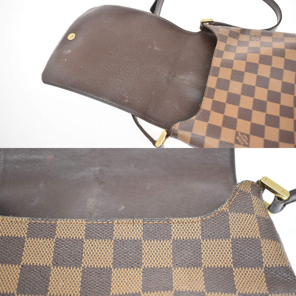Louis Vuitton Musette Salsa Damier, Brown, Canvas, Shoulder Bag