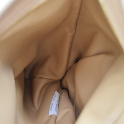 Bottega Veneta BV Twist Intrecciato Nappa, Beige, Leather, Handbag