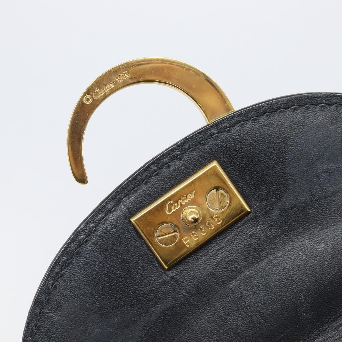 Cartier Panthère Patent Leather, Black, Patent Leather, Tote Bag