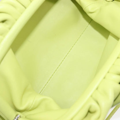 Bottega Veneta The Pouch Coin Purse Leather, Green, Leather, Clutch