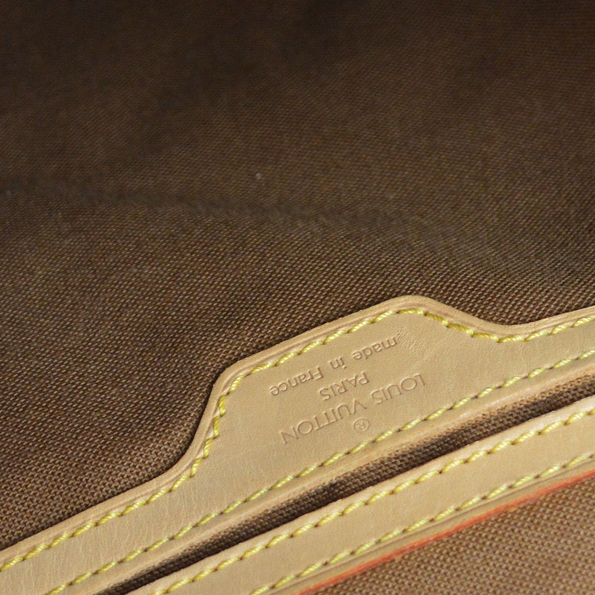 Louis Vuitton Vintage Montsouris Monogram Canvas, Brown, Canvas, Backpack