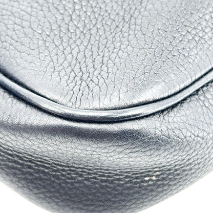 Gucci Soho Chain Leather, Black, Leather, Crossbody Bag