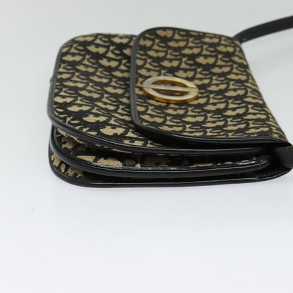 Christian Dior Trotter shoulder Canvas, Navy, Canvas, Handbag