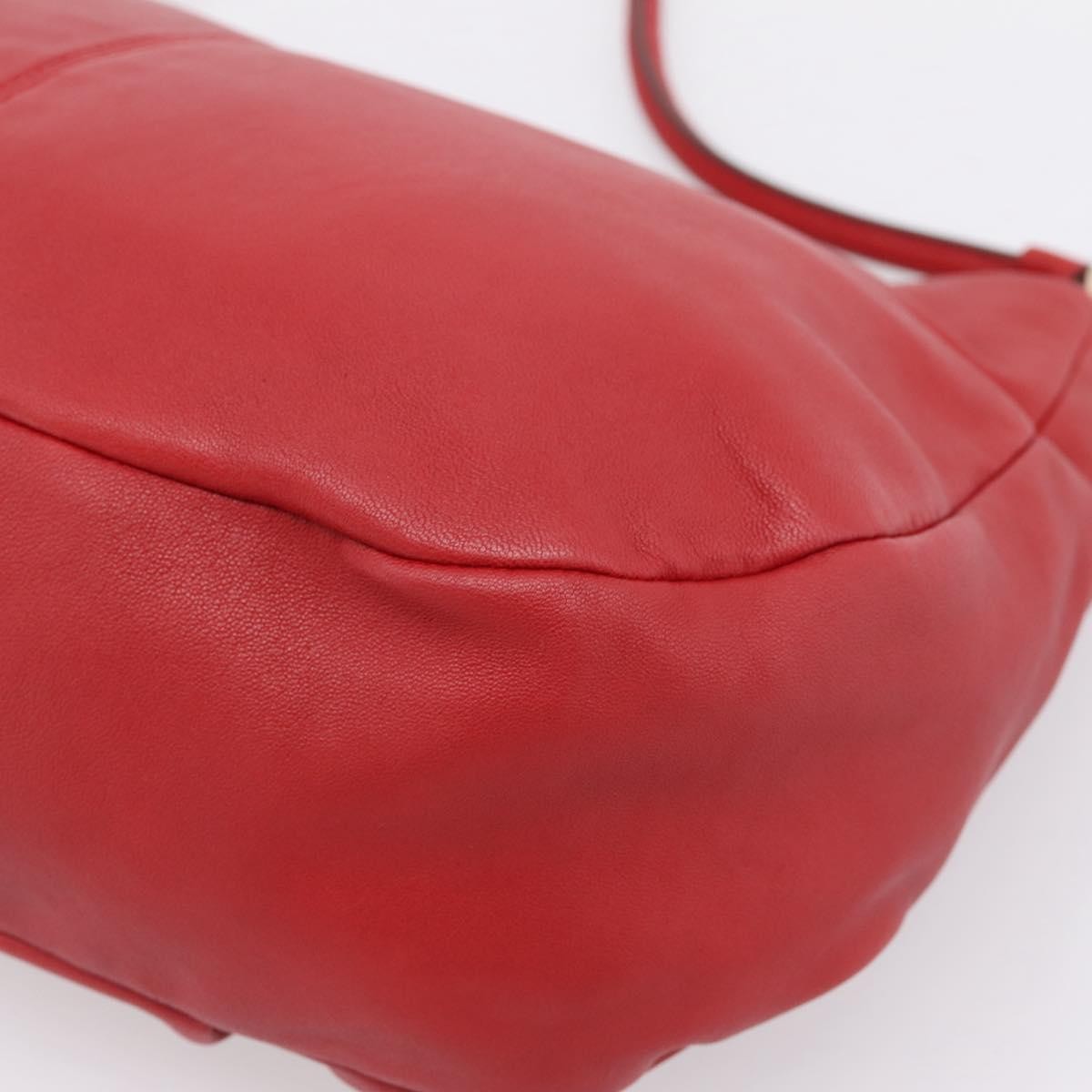 Salvatore Ferragamo Miss Vara Giusy Hobo Leather, Red, Leather, Shoulder Bag