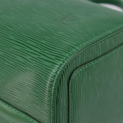 Louis Vuitton Speedy Epi Leather, Green, Leather, Handbag