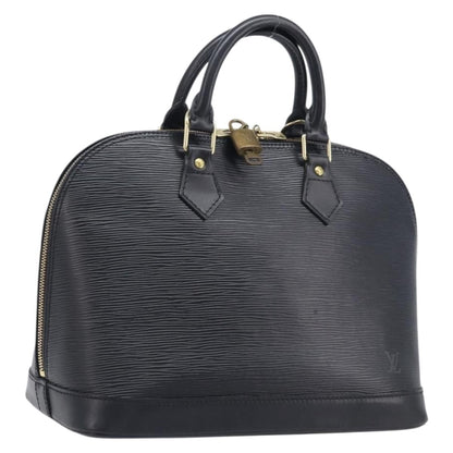 Louis Vuitton Vintage Alma Epi Leather, Black, Leather, Handbag