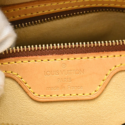 Louis Vuitton Looping Monogram Canvas, Brown, Canvas, Handbag