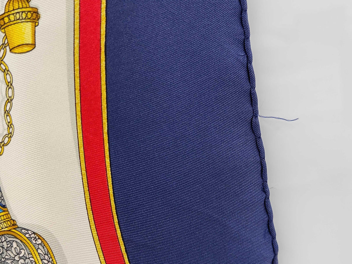 Hermes Carré 90 Silk multicolor, Multicolour, Silk, Scarf