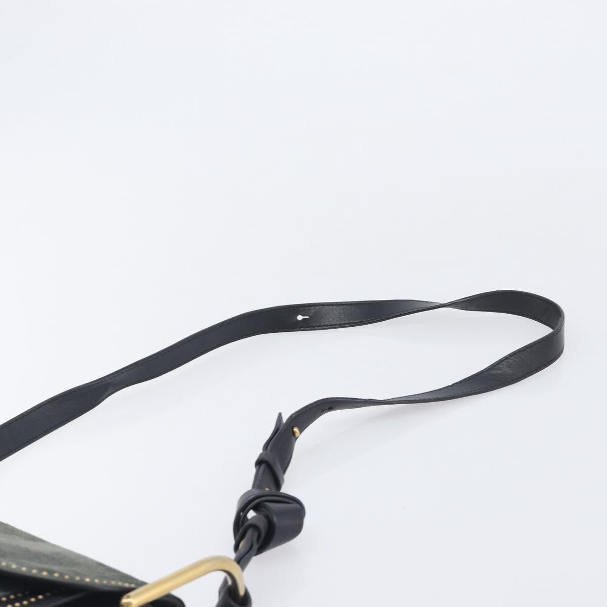 Chloe Hudson Studded Leather, Black, Leather, Handbag